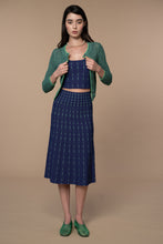 Marylin Marled Cardigan in Blue Ribbon / Spring Bouquet