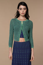 Marylin Marled Cardigan in Blue Ribbon / Spring Bouquet