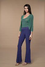 Marylin Marled Cardigan in Blue Ribbon / Spring Bouquet