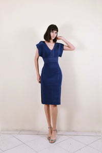 The Karine 360 Kimono Dress in Brilliant Blue