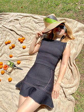Sophia Fit & Flare Skirt in Black - VIAVAI FASHION 