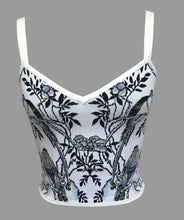 Anna Bird Jacquard Top in Off White - VIAVAI FASHION 