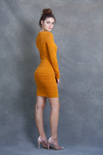 Chloe Long Sleeve Mini Dress - VIAVAI FASHION 