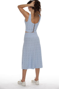Patsy Dress Set in Ice Lavender - VIAVAI FASHION 